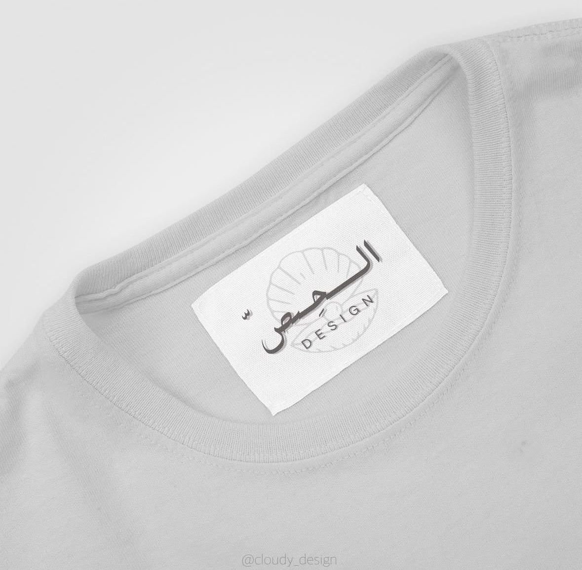 ليبل قماشي مستطيل