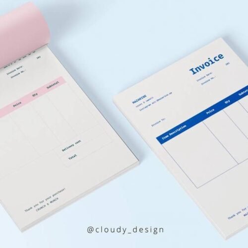 فاتورة متوسطة A5