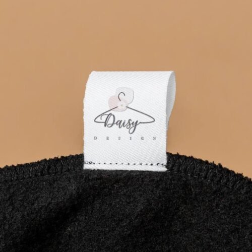 ليبل قماشي مربع