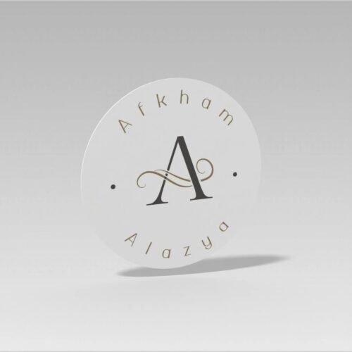 ستيكر دائري (مناسب لورق التغليف)