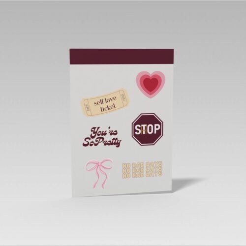 ستيكر شيت (كبير A5)