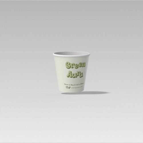 اكواب ورقية مع غطاء